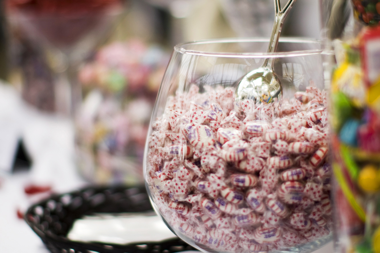 wedding candy bar