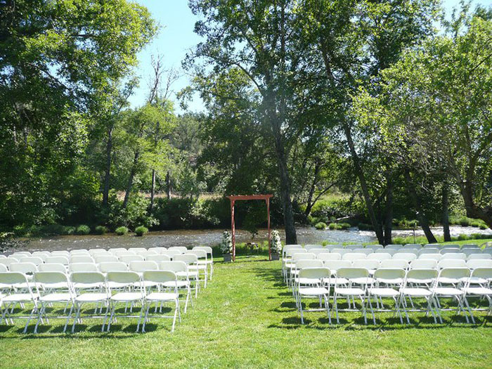 outdoor wedding venue
